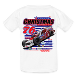 Connor Christmas | 2026 | Youth T-Shirt - white