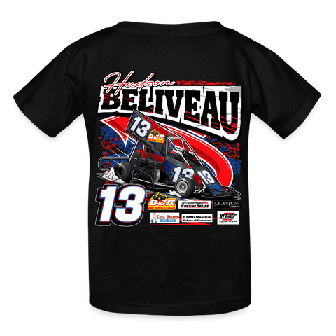 Hudson Beliveau | 2025 | Youth T-Shirt - black