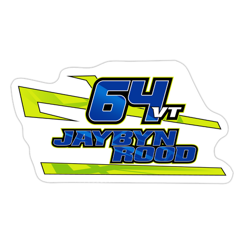 Jaybyn Rood | 2025 |  Kiss-Cut Vinyl Decal - white matte
