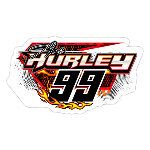 Ari Hurley | 2025 |  Kiss-Cut Vinyl Decal - white matte