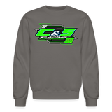 C & S Racing | 2026 | Adult Crewneck Sweatshirt - asphalt gray