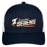 Jerremy Sebens | 2025 |  Baseball Cap - navy/white