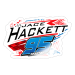 Jace Hackett | 2025 |  Kiss-Cut Vinyl Decal - white glossy