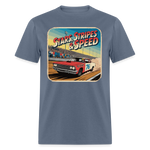 Vintage 76 | Stars Stripes & Speed | Adult T-Shirt - denim