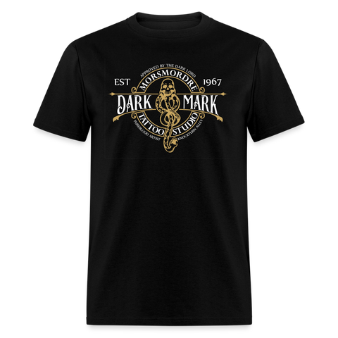 Dark Mark Tattoo Studio | Adult T-Shirt - black