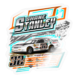 Shane Stanley | 2025 |  Kiss-Cut Vinyl Decal 2 - transparent glossy