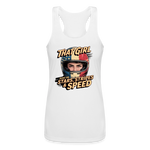 That Girl Runs On Stars Stripes & Speed | Women's Tank - white