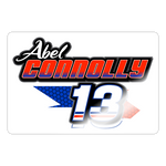 Abel Connolly | 2024 |  Kiss-Cut Vinyl Decal - white glossy