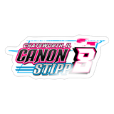 Canon Stipp | 2025 |  Kiss-Cut Vinyl Decal - white glossy