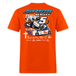 John Bryson Bentley | 2024 | Adult T-Shirt - orange