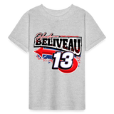 Hudson Beliveau | 2025 | Youth T-Shirt - heather gray