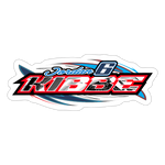 Jordan Kibbe | 2024 |  Kiss-Cut Vinyl Decal 2 - white matte