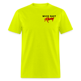 Mick East | 2025 | Adult T-Shirt 2 - safety green