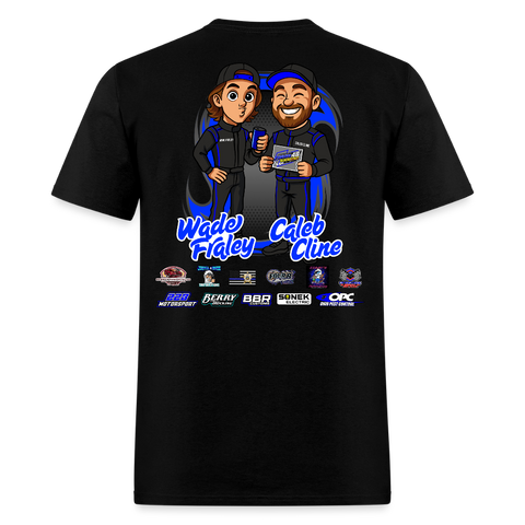 Caleb Cline Wade Fraley | 2025 | Adult T-Shirt - black