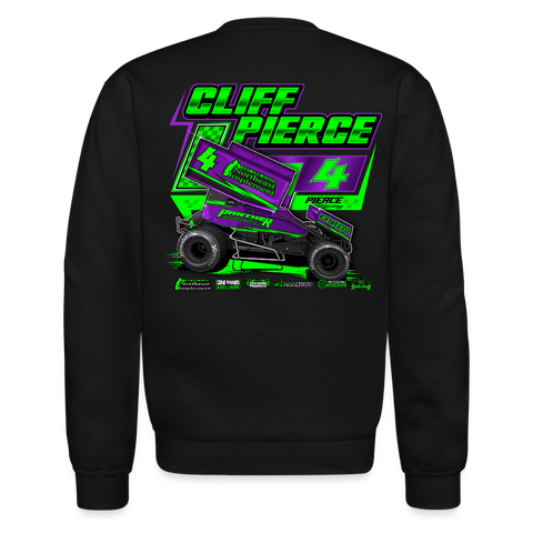 Cliff Pierce | 2024 | Adult Crewneck Sweatshirt - black