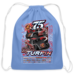 Dylan Turpin | 2025 | Cotton Drawstring Bag - carolina blue