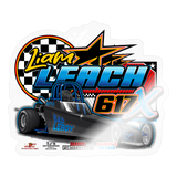 Liam Leach | 2024 | Kiss-Cut Vinyl Decal 2 - transparent glossy