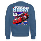 James Dale | Embry Racing | 2026 | Adult Crewneck Sweatshirt - indigo blue
