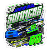 C & S Racing | 2026 | Kiss-Cut Vinyl Decal 2 - white matte