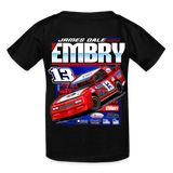 James Dale | Embry Racing | 2026 | Youth T-Shirt - black