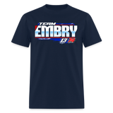 James Dale | Embry Racing | 2026 | Adult T-Shirt - navy