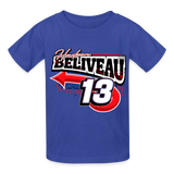 Hudson Beliveau | 2025 | Youth T-Shirt - royal blue