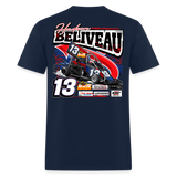 Hudson Beliveau | 2025 | Adult T-Shirt - navy
