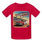 Vintage 76 | Stars Stripes & Speed | Youth T-Shirt - red