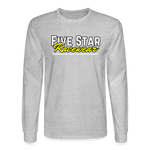 Five Star Racewear | Adult LS T-Shirt - heather gray