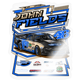 John Fields | 2026 | Kiss-Cut Vinyl Decal 2 - transparent glossy