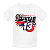 Hudson Beliveau | 2025 | Youth T-Shirt - white