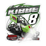 Jordan Kibbe | 2023 |  Kiss-Cut Vinyl Decal 2 - transparent glossy