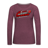 Brody Brandon | 2026 | Women's LS T-Shirt - heather burgundy
