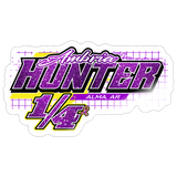 Ambria Hunter | 2026 | Kiss-Cut Vinyl Decal - white glossy