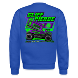 Cliff Pierce | 2024 | Adult Crewneck Sweatshirt - royal blue