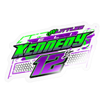 Eli Kennedy | 2025 |  Kiss-Cut Vinyl Decal - transparent glossy