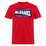 David McDaniel | 2026 | Adult T-Shirt - red
