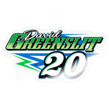David Greenslit | 2025 | Kiss-Cut Vinyl Decal - transparent glossy