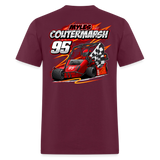 Myles Coutermarsh | 2026 | Adult T-Shirt - burgundy