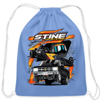 Stine Racing | 2025 | Cotton Drawstring Bag - carolina blue