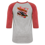 Brody Brandon | 2025 | Baseball T-Shirt - heather gray/red