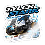 Tyler Stark | 2024 | Kiss-Cut Vinyl Decal 2 - white glossy