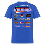 Pist-N-Broke Motorsports | 2025 | Adult T-Shirt - royal blue