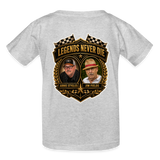 Jim Fields 46 | 2026 | Youth T-Shirt - heather gray