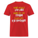 Live Life Full Throttle | FSR Merch | Adult Shirt - red