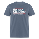 Gordon Shumway For President 88 | Adult T-Shirt - denim