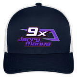 Jerry Manns | 2025 |  Baseball Cap - navy/white