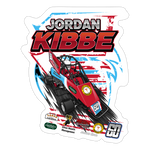 Jordan Kibbe | 2025 |  Kiss-Cut Vinyl Decal 2 - white matte