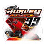 Ari Hurley | 2025 |  Kiss-Cut Vinyl Decal 2 - white glossy