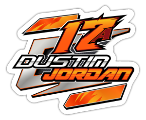 Dustin Jordan | 2024 | Kiss-Cut Vinyl Decal